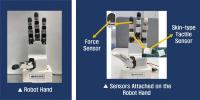 Tactile Sensor-integrated Robot Hand