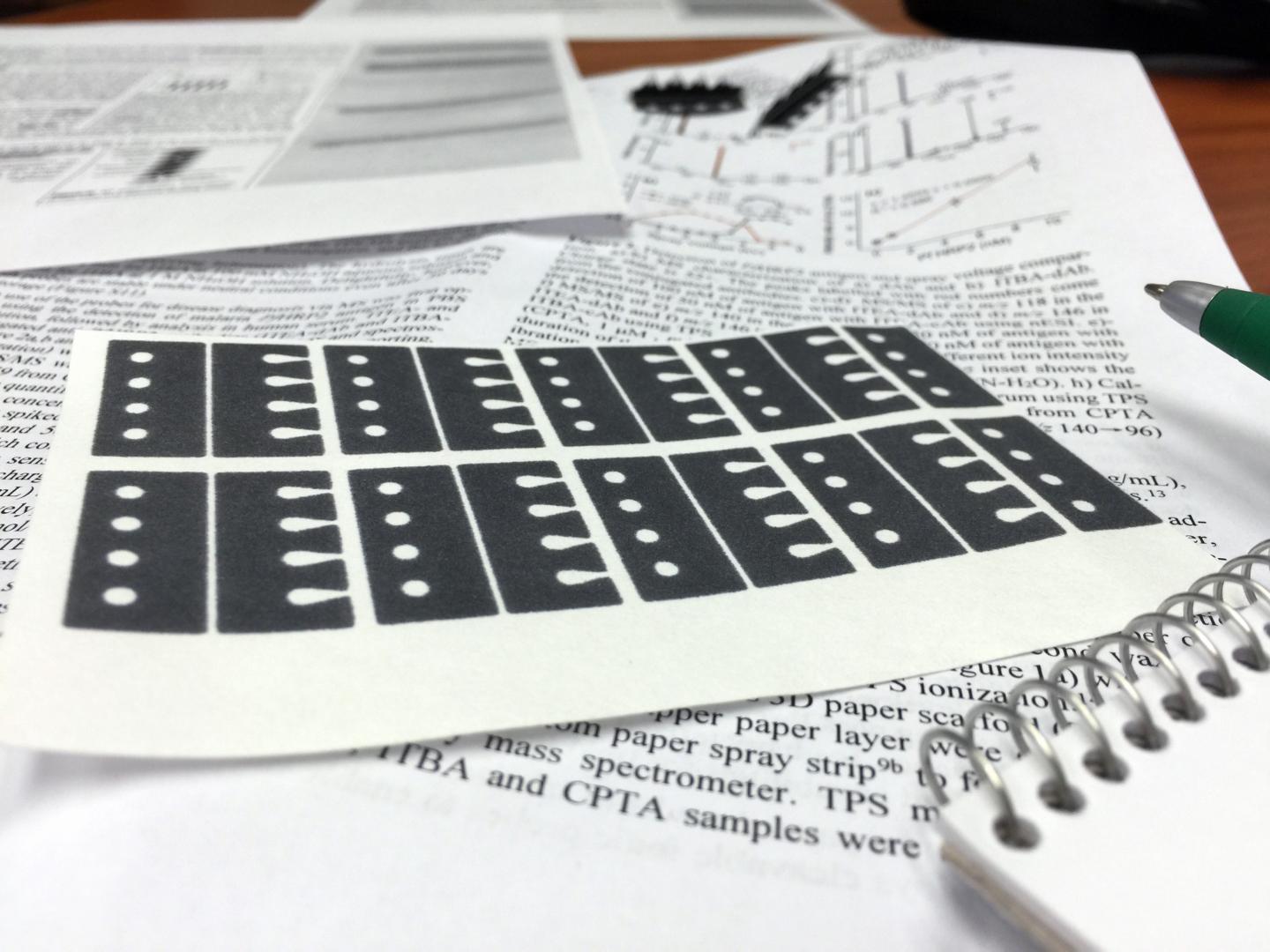 A Paper-Based Test for Cancer and Malaria