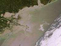 Envisat Optical Image of the Oil Spill