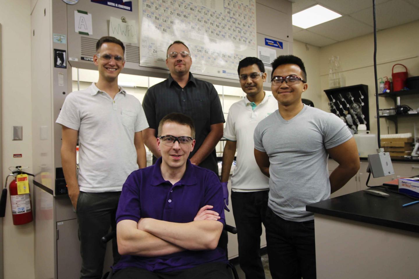 Paul Bracher, Ph.D., and Research Team