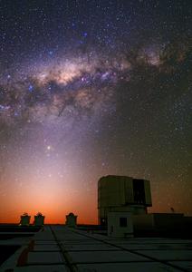 Zodiacal light over the Very Large Large Telescope Interferometer