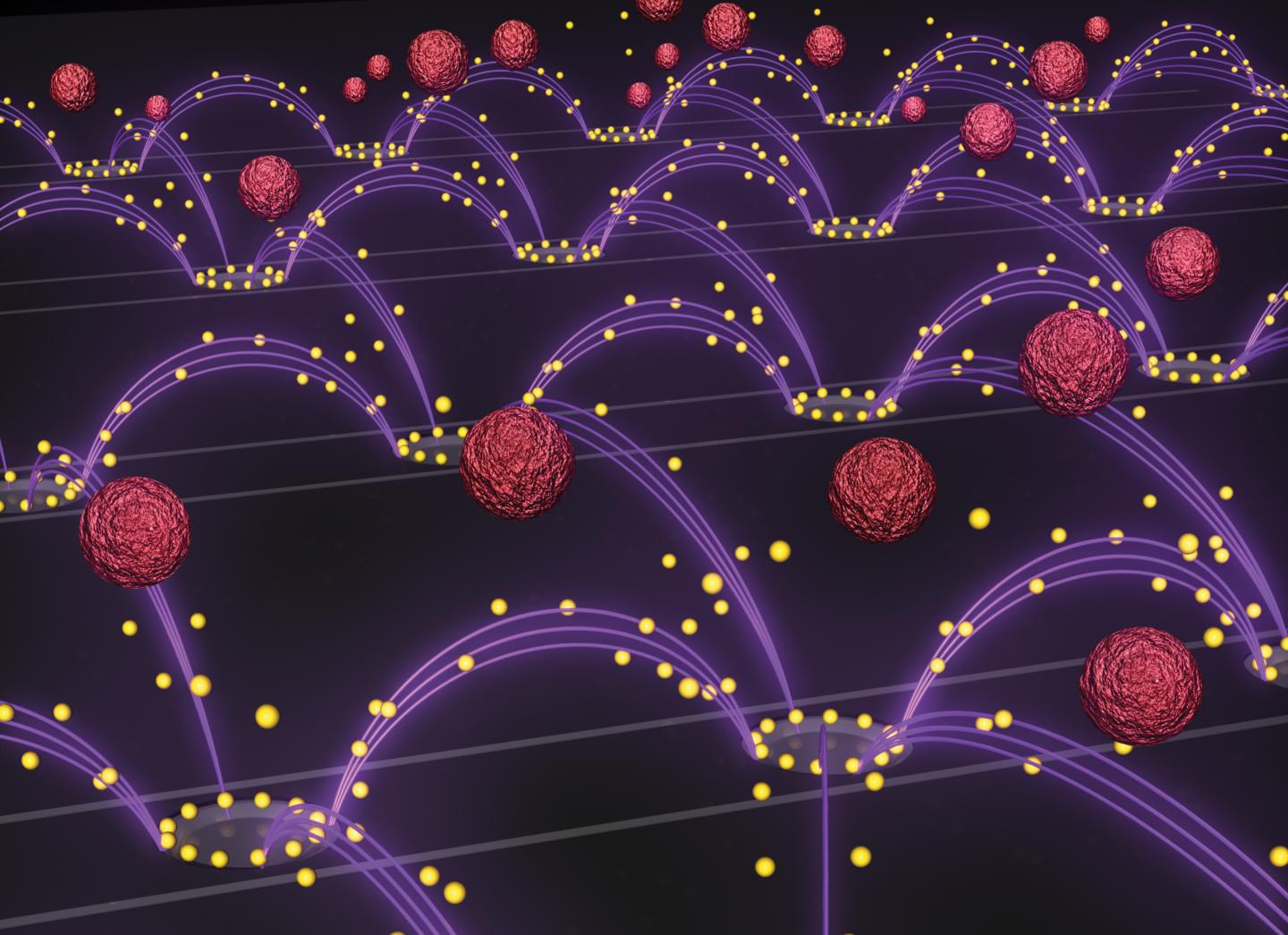 Nanoparticle Removal Chip Graphic Art