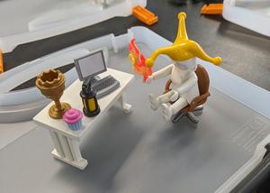 Researchers used Playmobil to encourage open conversations about the menopause at work