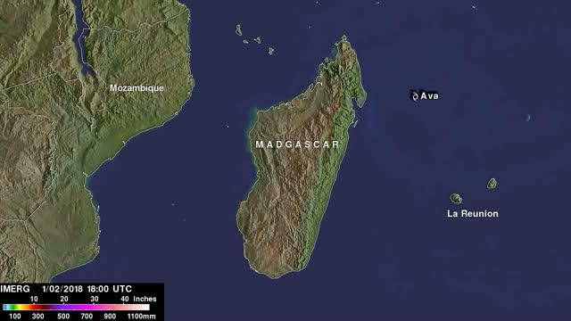 Video of IMERG Data from Ava