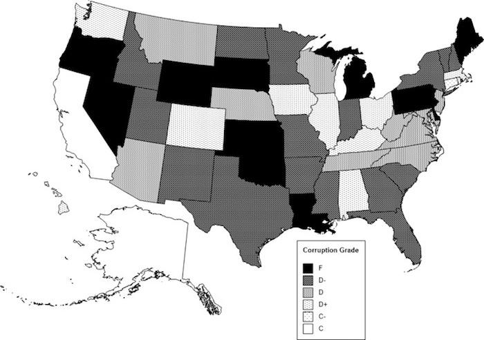 Corruption in the US Mapped