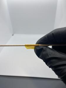 Printed Transistor Flexing Around Rod