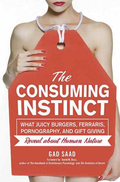 Cover of Concordia Professor Gad Saad's New Book