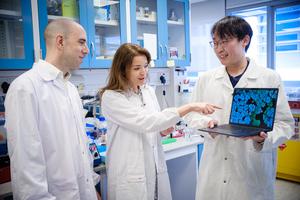 NTU Associate Professor Guillaume Thibault, SCELSE Visiting Professor Kimberly Kline from the University of Geneva and NTU Research Fellow Dr Aaron Tan