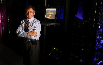 Art Weglein With Cell Broadband Engine (Cell/B.E.) System