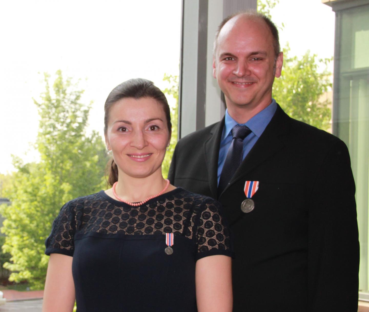Fatima and Karsten Lunze