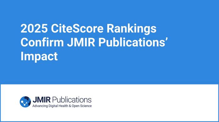 2025 CiteScore Rankings Confirm JMIR Publications’ Impact