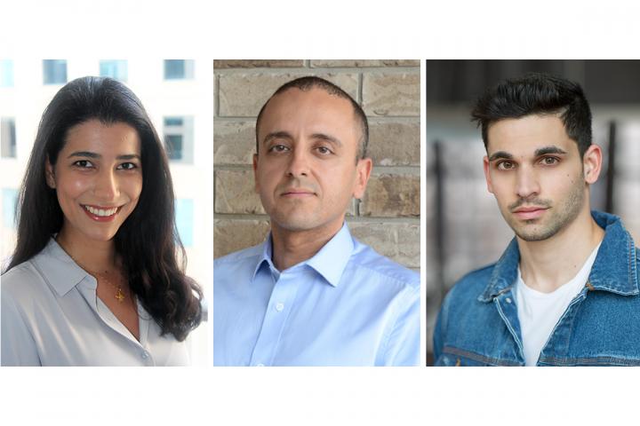 Negin, Karim and Josh (courtesy of Faculty of Medicine)