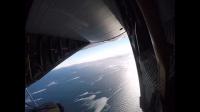Air-Launching Floats into the Ross Sea (Close-up)