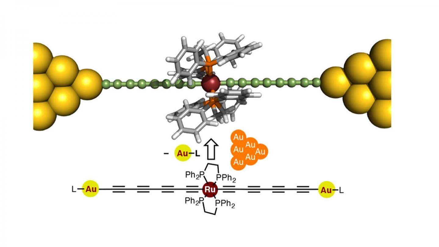 Structure of the Proposed Metallapolyyne Molecular Wire