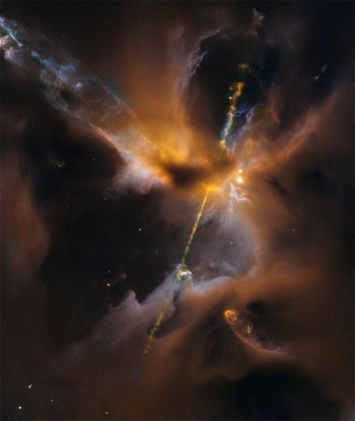 A Cosmic Lightsaber