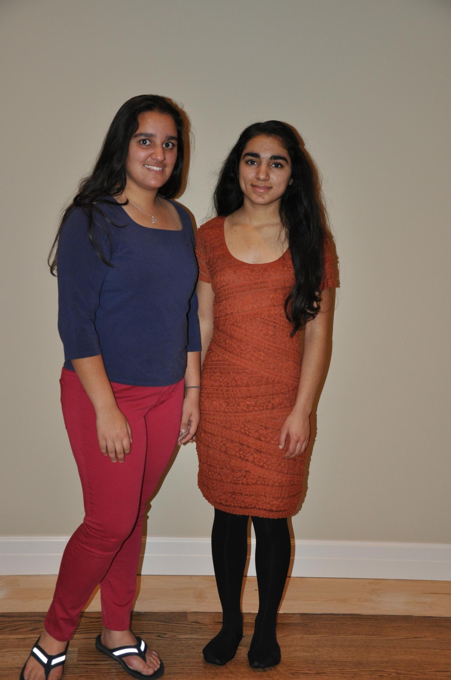 Ilina and Medha Krishen