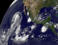 GOES-11 Catches Ignacio and 2 Other Areas