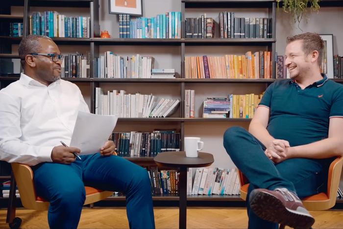 Professor Emmanuel Adukwu and Dr Davide Bulgarelli