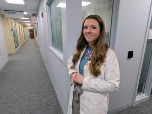 Study senior author Andrea Russell at Northwestern Memorial Hospital in Chicago