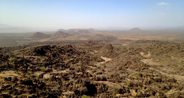 Looking out into the Main Ethiopian Rift, taken at Boset Volcano in Ethiopia