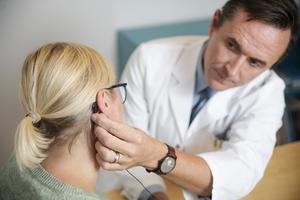 Consultation with patient