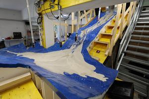 Flume experiment (after)