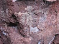 Human-Like Figure and Symbols