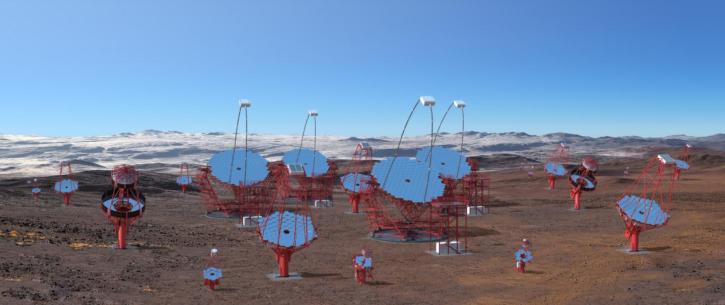 CTA's Southern Hemisphere Site Rendering