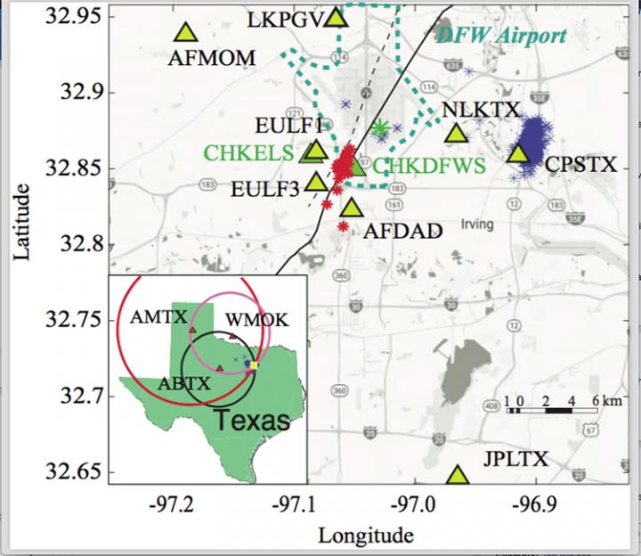 DFW Quakes Study Area