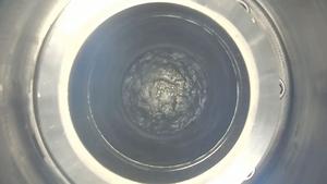 Swirling liquid metal wall