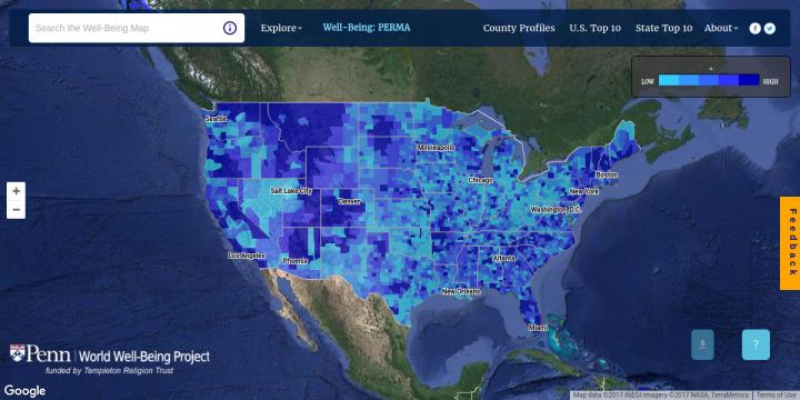 World Well-Being Map