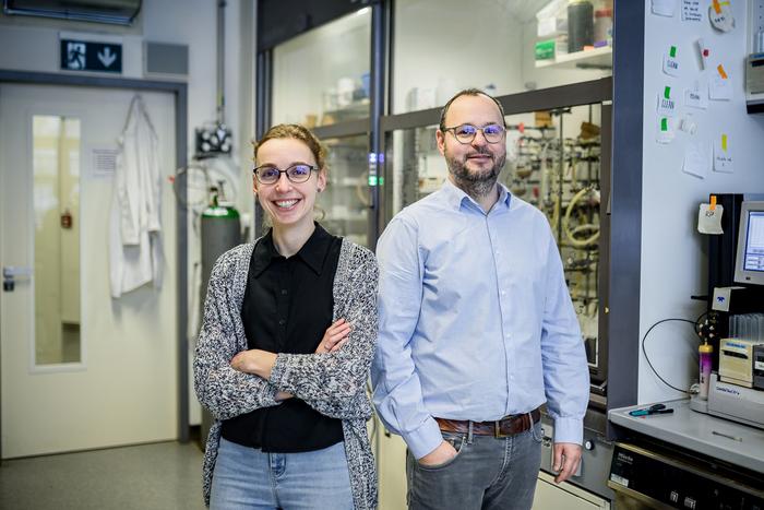 Veronika Šlachtová and Milan Vrábel of IOCB Prague