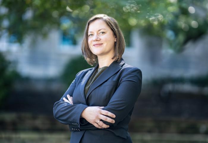 UT Dallas researcher Katherine Damme
