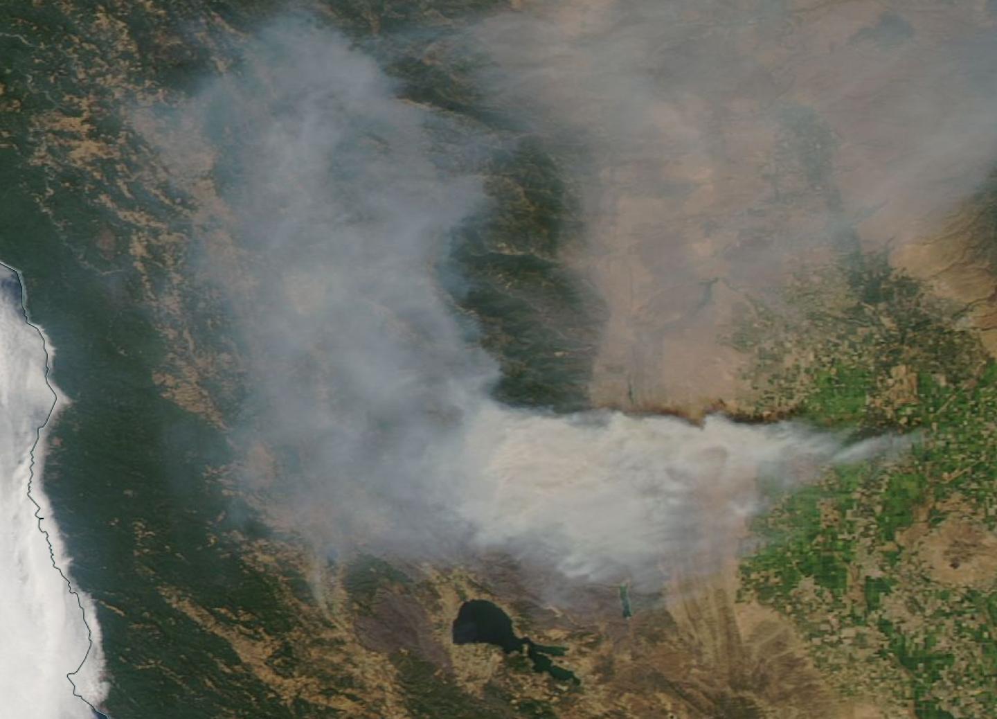 California's Mendocino Complex Fire Still Ongoing