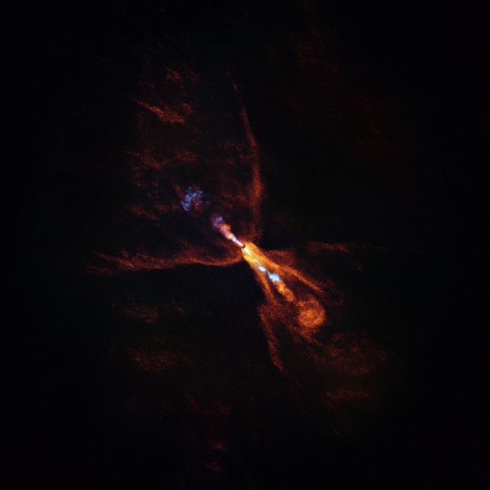 ALMA image of HOPS-315, a still-forming planetary system