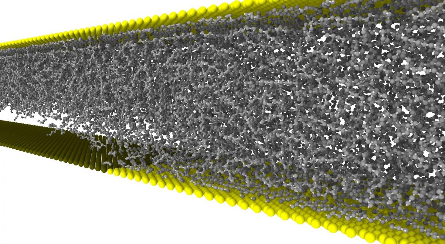 Computer Simulation Discloses New Effect of Cavitation