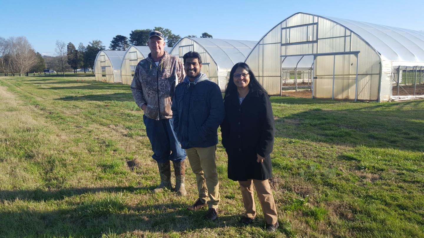 Picture of research team at facility