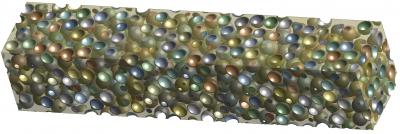 Computer Model of Syntactic Foam Composite