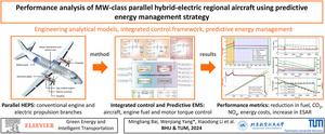 Performance Analysis of MW-Class Parallel Hybrid-Electric Regional Aircraft Using Predictive Energy Management Strategy
