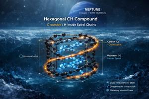 Novel carbon hydride could exist inside Neptune