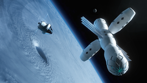 Graphene space station