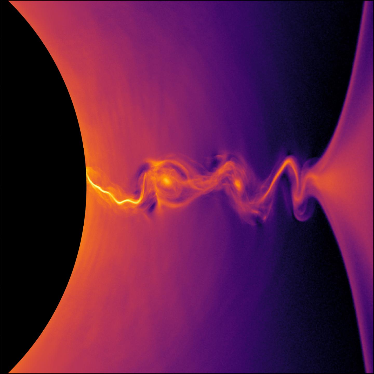 Collisionless Plasma Jet Visualization