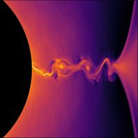 Collisionless Plasma Jet Visualization