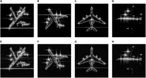 Fig. 2. Comparison before and after adding clutter: the first row shows the direct imaging results, and the second row shows the imaging results after adding Rayleigh-distributed clutter.