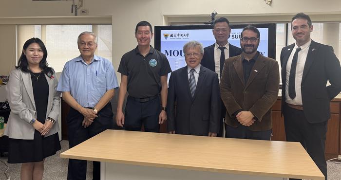 University of Surrey and National Central University MOU signing