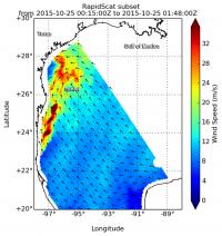 RapidScat Image of Patricia