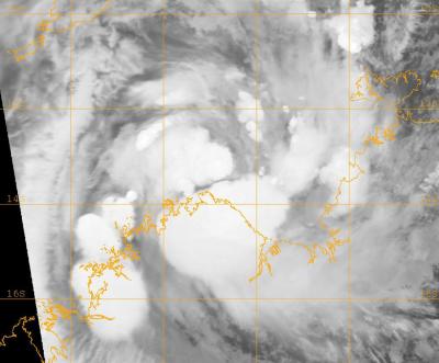 NASA Terra's Infrared Image of Laurence