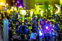 Ultra-short pulse lasers used at the Physics Department of the Politecnico di Milano to study photovoltaic cells