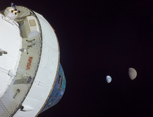 Collecting data during the Artemis I mission