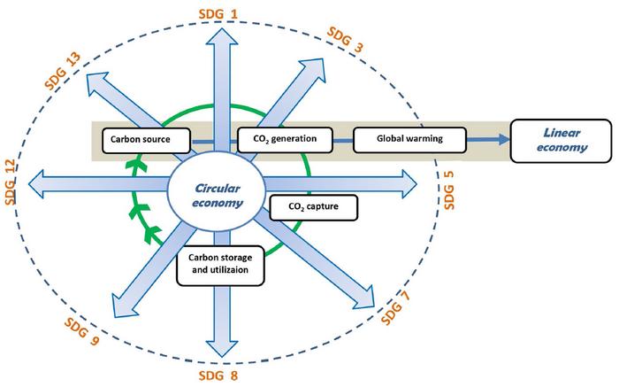 Convergent synergy of carbon capture within the circular economy paradigm: a nexus for realizing multifaceted sustainable development goals
